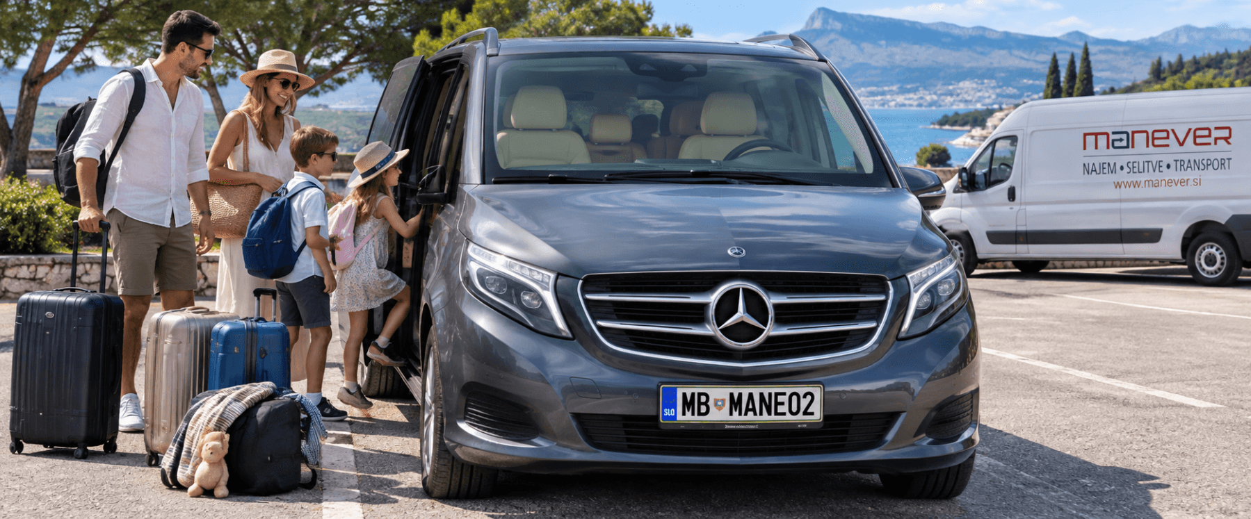 Najem potniškega kombija Maribor – Mercedes potniški kombi